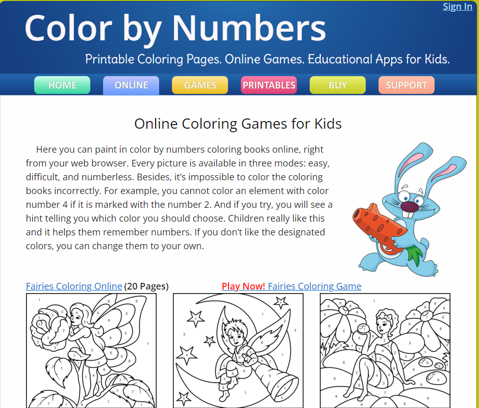Color by Numbers